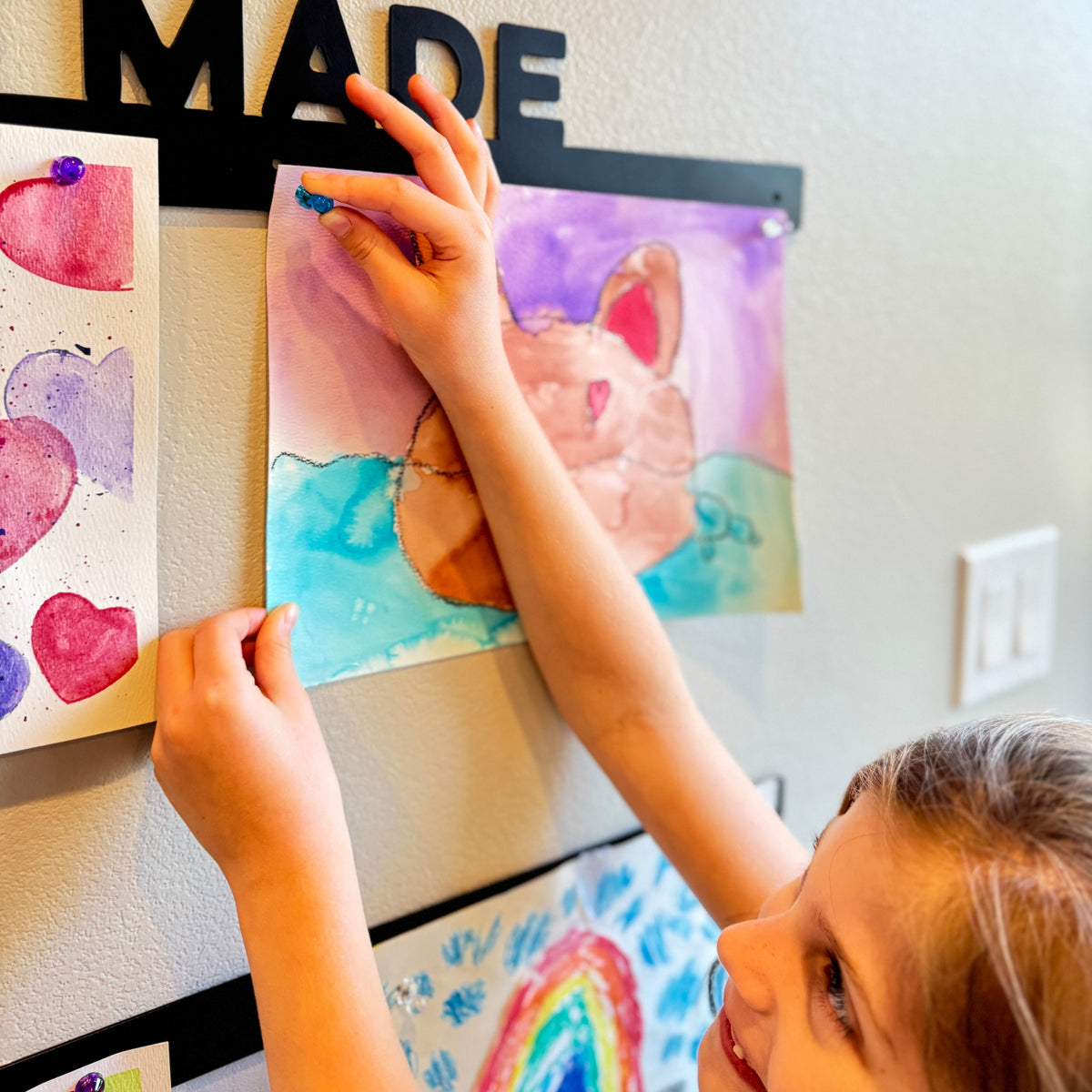 Look What We Made Magnetic Art Display