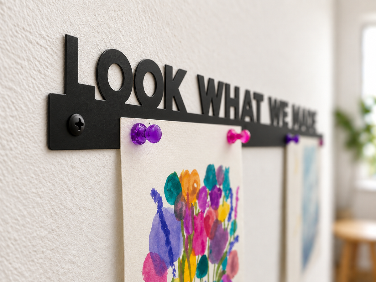 Look What We Made Magnetic Art Display