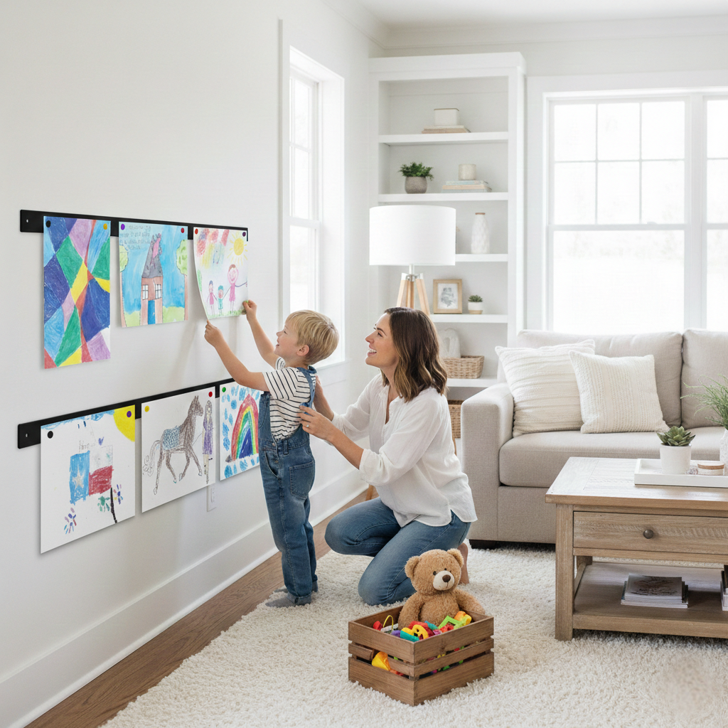 Modern Magnetic Display Strips