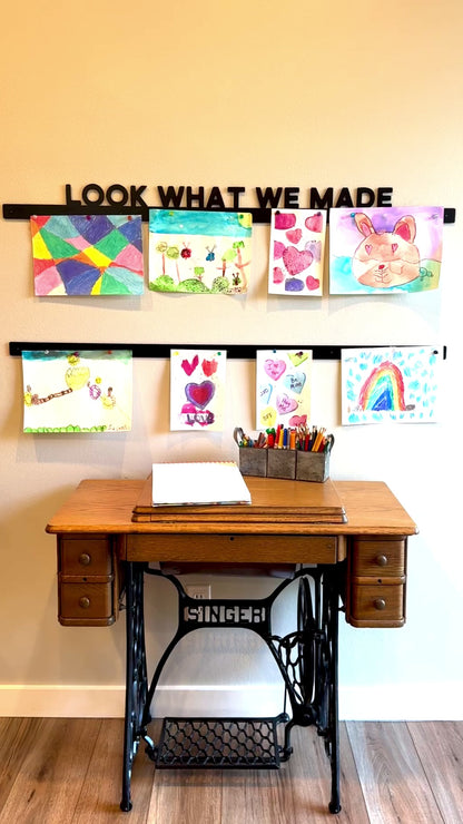 Personalized Magnetic Art Display Bar