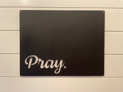 Magnetic Prayer Board, Magnetic Board for Wall, Magnetic Note Board, Pray for Missionaries, Faith Bulletin Board, Praying Without Ceasing