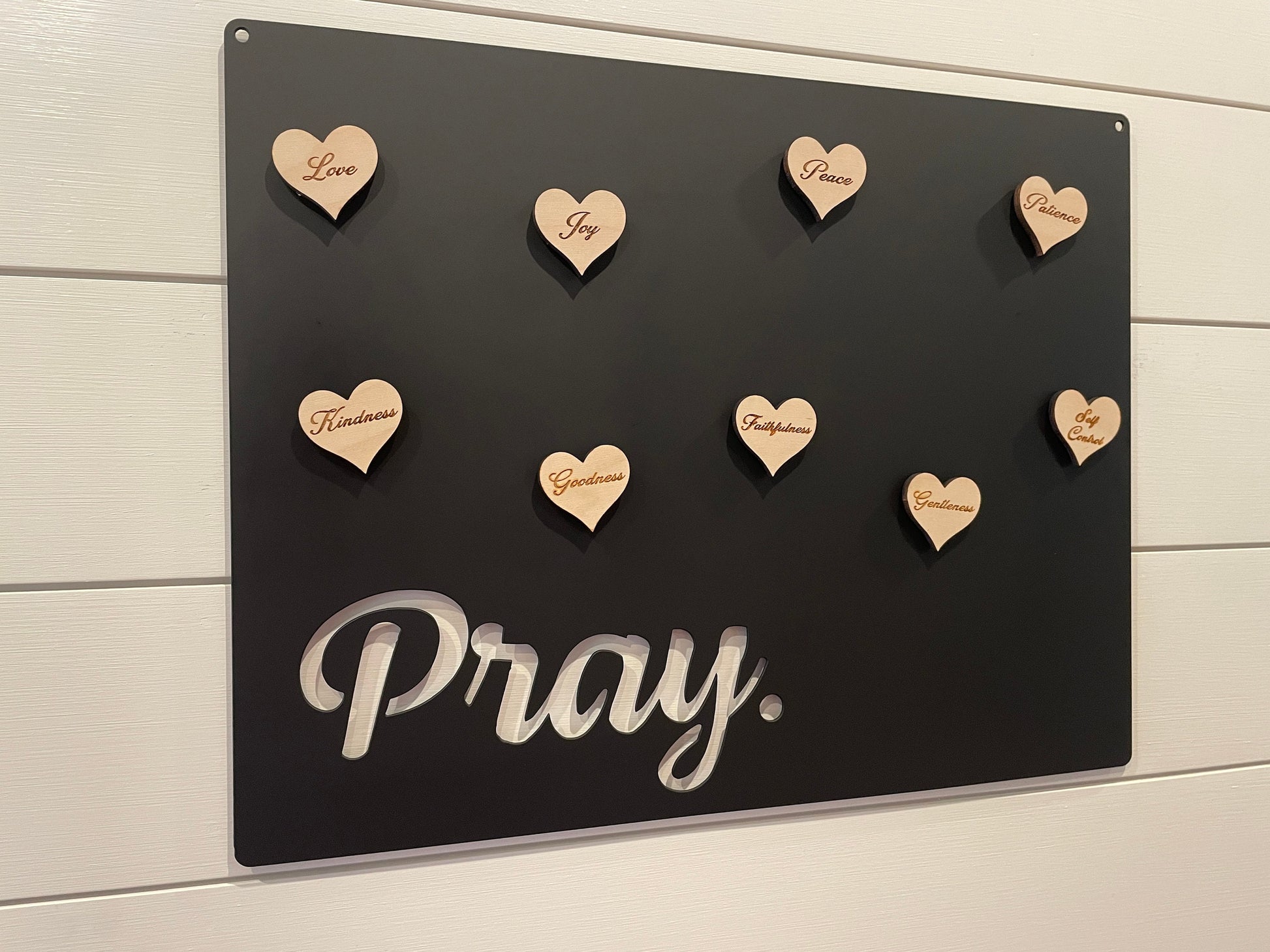 Magnetic Prayer Board, Magnetic Board for Wall, Magnetic Note Board, Pray for Missionaries, Faith Bulletin Board, Praying Without Ceasing