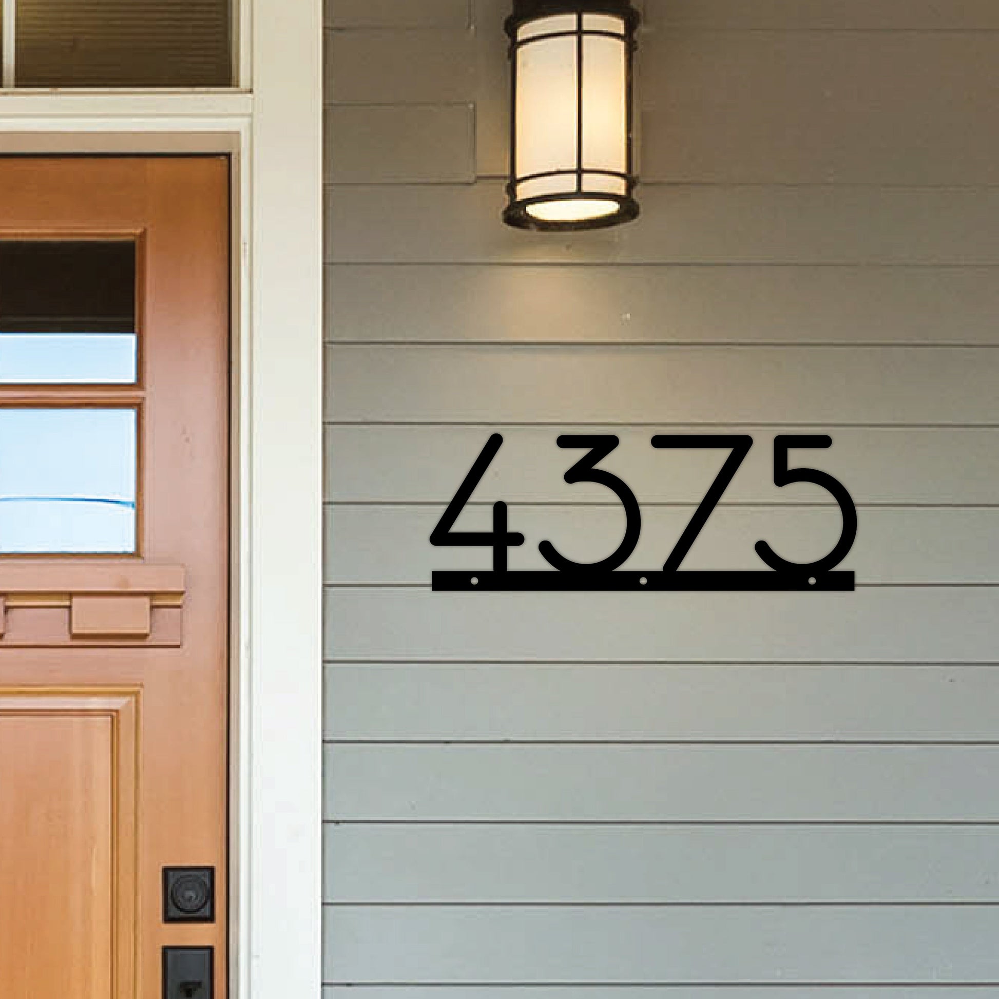 Modern House Address | Mid Century Street Number | Art Deco Address Numbers | Farmhouse Street Numbers | Apartment Wall Numbers