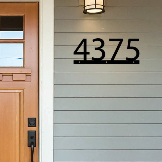 Modern House Address | 911 Address | Contemporary Address Numbers | Farmhouse Street Numbers | Apartment Wall Numbers | Mother's Day Gift