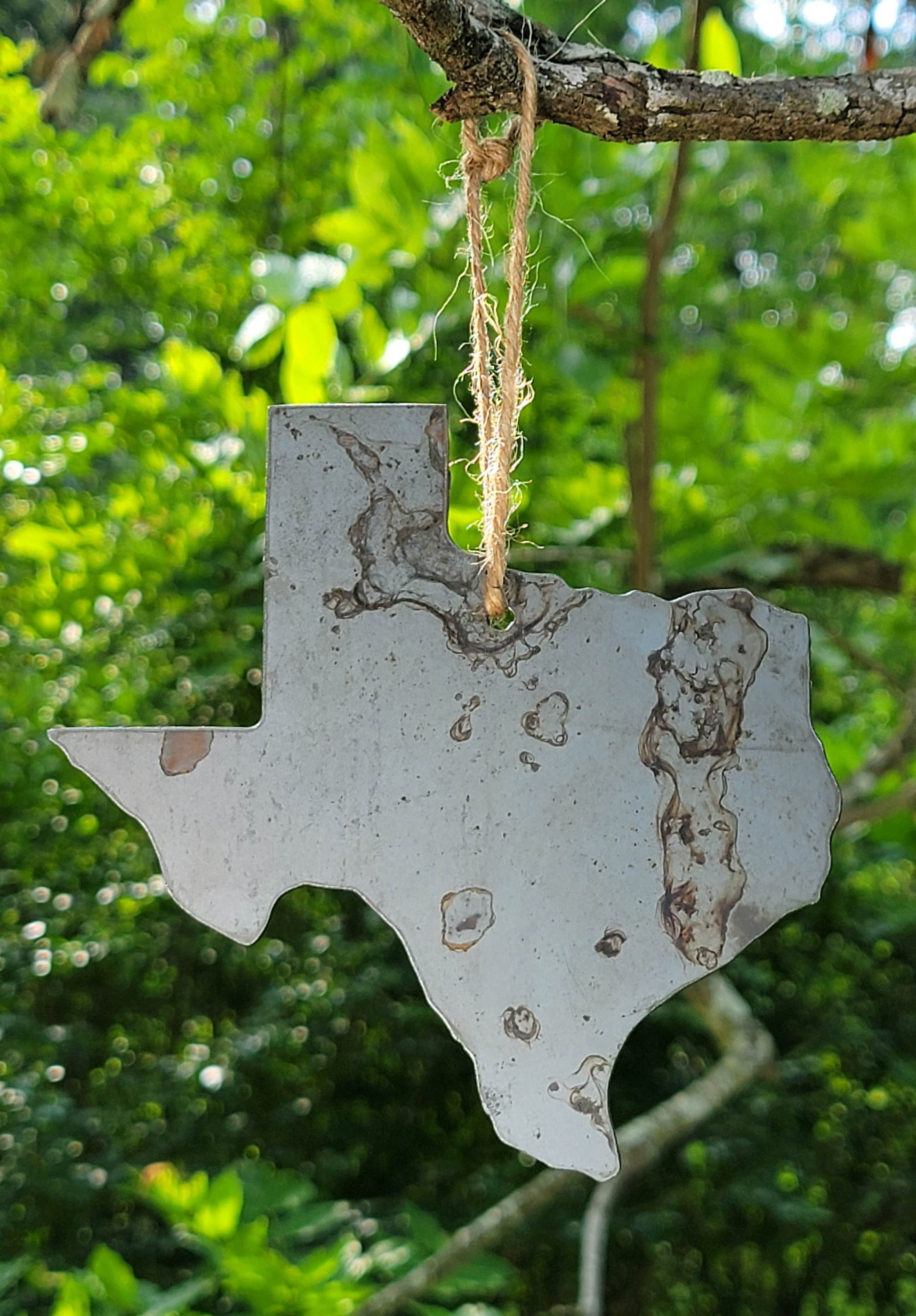 Texas State Ornament | Texas Christmas Ornament | Wedding Favor | Texas Wedding | Rustic Wedding Gift | Texas Realtor Gift | Move to Texas